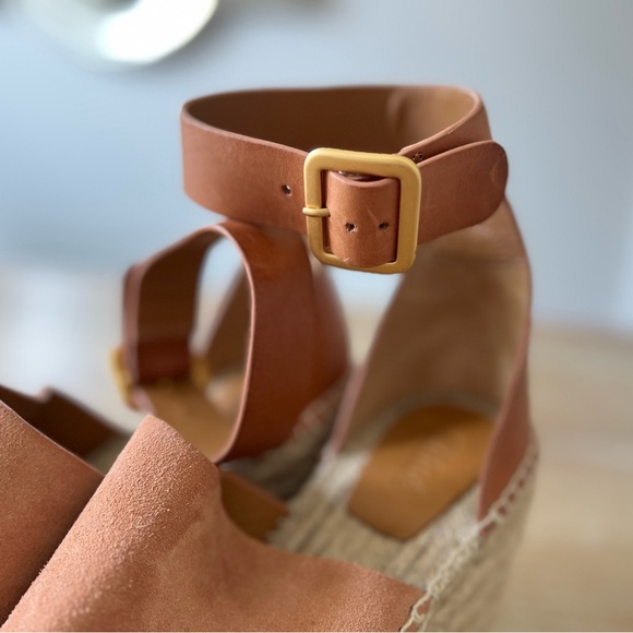 Chloé | Brown Suede Espadrilles - Picture 9 of 16